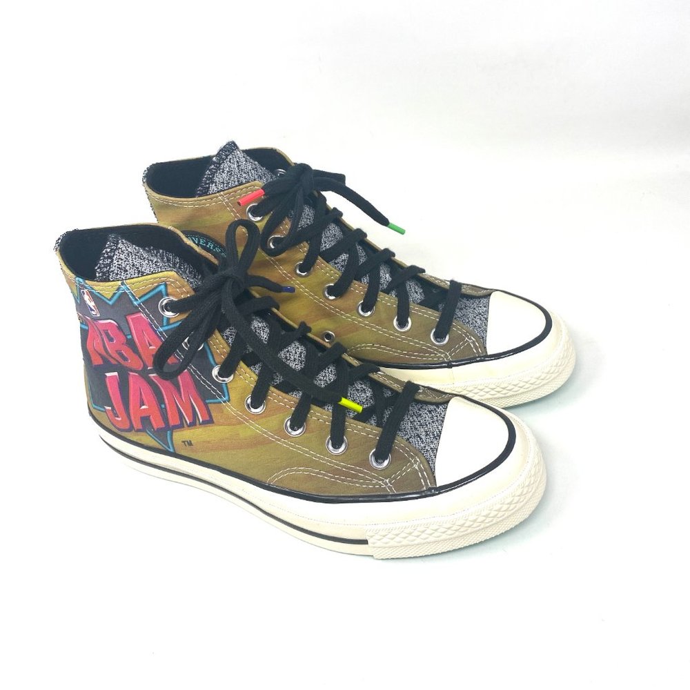 💖MEGA SALE💖Converse Women 171692C CHUCK 70 HI Brown Solar Red Electric Aqua - Picture 3 of 12